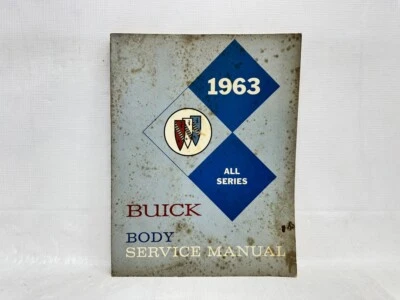 1963 Buick Electra LeSabre Wildcat Специальный ОРИГИНАЛЬНЫЙ Магазин Корпуса / Руководство по Обслуживанию - Изображение 1 из 4