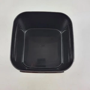 Tupperware Memory Mates Photo Recipe Box #1620-1 #2 Black and Gray 11 cup - Picture 1 of 7