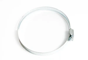 New 100 X Hose Clamp Jubilee Type Clips Adjustable 105mm - 120mm BZP Steel  - On - Picture 1 of 1