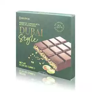Dubai Schokolade - Exquisite Mischung - Schokolade, Pistaziencreme & Engelshaar - Bild 1 von 4