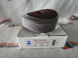 Mercer Abrasives 302100 5" x 7/8" AOX Resin Fibre Discs, 100 Grit, 25-Pack - Picture 1 of 3