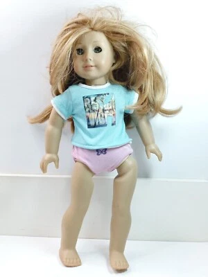 American Girl/Muñeca del Año 2008 Mia Doll Ojos Verdes/Cabello Rubio Foto 1 de 4