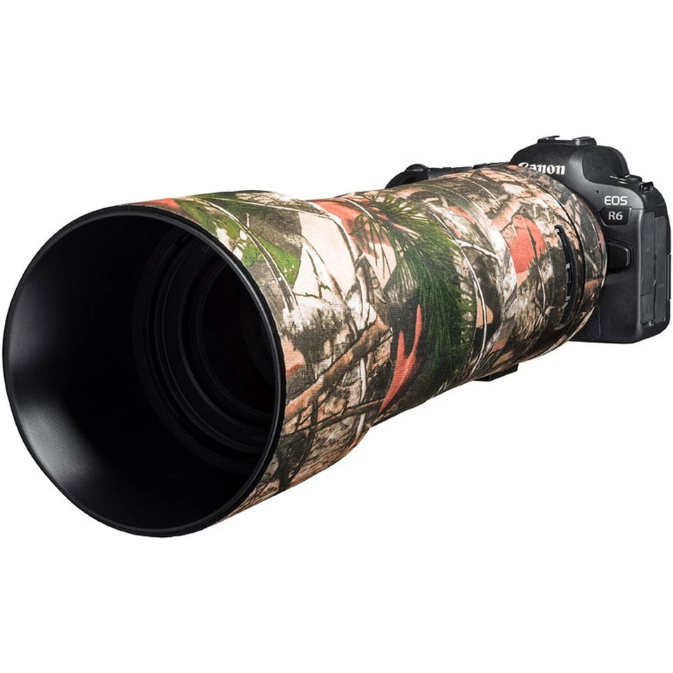 Easycover Lens Oak Objektivschutz für Canon RF 800mm F11 IS STM Wald Camouflage
