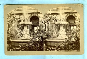 Centennial, Cabinet Card, No Photographer Listed, Marble Fountain North Hall.... - Picture 1 of 3