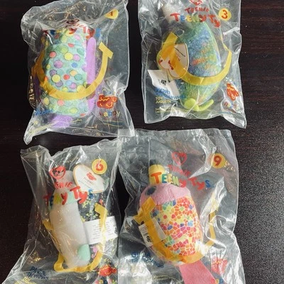 TY Teenie Teeny Tys McDonalds Happy Meal Toy 2019 Plush Bundle Set of 4 Toys New - Image 1 of 4