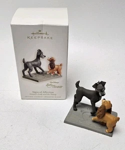 Hallmark 2008 Keepsake Ornament "Signs of Affection" Disney's Lady and the Tramp - Picture 1 of 4