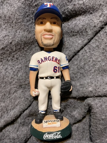 Chan Ho Park #61 Bobblehead~Texas Rangers~2002 SGA~ Coca Cola/Minyard’s Cover