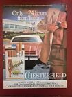 Chesterfield - King Size Cigarettes - 1980's - A4 Magazine Advert #B15241