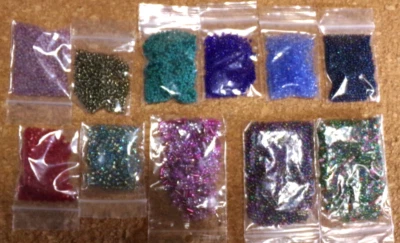 LOTE CUENTAS SEMILLAS ARTESANALES TAMAÑO 11/0 122 g (4,3 OZ) cm10 bz8cr J88CR Foto 1 de 3