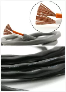 Cable de altavoz de cobre puro HIFI cable hágalo usted mismo 2 núcleos rendimiento de alto grado - Imagen 1 de 3