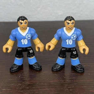Lot of 2 Mattel Fisher Price Imaginext Blind Bag Series 1 Soccer Player Figure - Picture 1 of 3