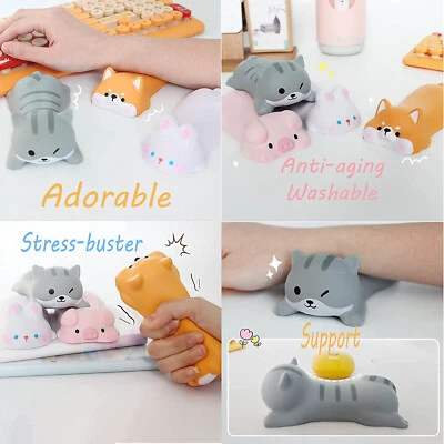 Ergonomic Wrist Rest Support for Mouse Keyboard Computer Arm Rest for Desk Top - Image 1 of 4