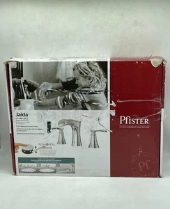 Grifo de lavabo de baño Pfister Jaida, 8 pulgadas de ancho, 2 manijas, 3 orificios ''LEER'' - Imagen 1 de 13