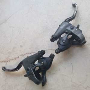 Shimano Deore XT ST-M096 3x7 brake/shifter lever combined integrated Pair of mtb - Picture 1 of 24