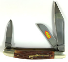Sharps Cutlery Stockman Knife Rifle Shield Bone Handles 9352-LX