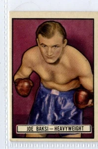 (Gd3748) Topps, Ringside Boxing, #20 Joe Baksi 1951 EX - Imagen 1 de 4