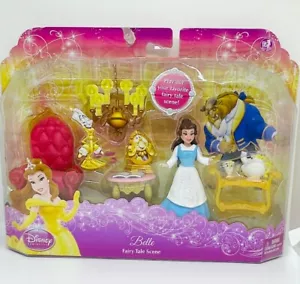 Disney Principessa Belle Beaty e la Bestia Scena delle Fiabe Mattel, 2010 - Foto 1 di 9