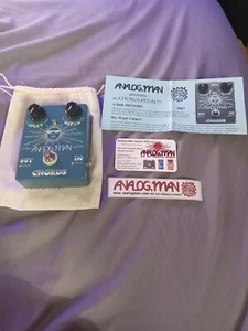 ANALOG.MAN CHORUS GUITAR PEDAL 2007 NOS - Picture 1 of 3