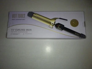 HOT TOOLS Ferro arricciacapelli Pro Signature oro, 1-1/2 pollice - Foto 1 di 3