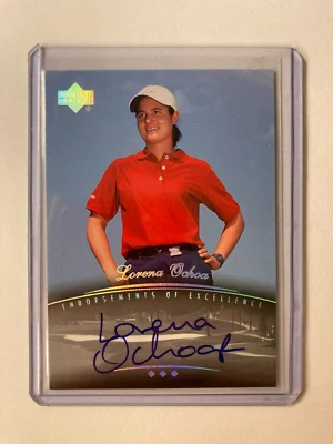 Lorena Ochoa AUTO~RC Upper Deck Endorsements/Excellence 2004 Rookie Autograph SP - Image 1 of 3