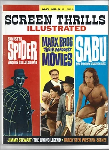 SCREEN THRILLS ILLUSTRATED #8 (Warren 1964) FN condition - Picture 1 of 2