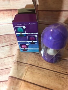 New Dreamscape Lamp - Purple Flowers - Battery Operated Light NIB - Picture 1 of 7