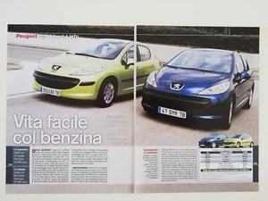 Clipping Articolo 2008 PEUGEOT 207 1.4 e 1.4 HDi Vita Facile col Benezina - Picture 1 of 2