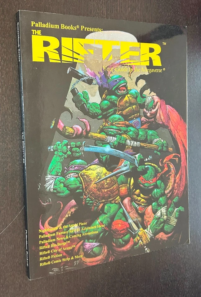 RIFTS -- The Rifter #9 (Palladium Books 2000) -- RPG Guide -- TMNT - Image 1 of 3