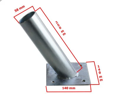 Wandhalterung für alle und LED Strassenleuchte/Strassenlampe Kostenloser Versand - Bild 1 von 4