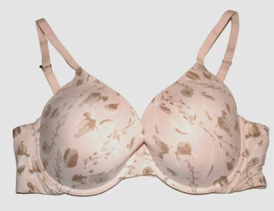 ANNE KLEIN Camiseta Plunge Sujetador Floral Melocotón con Aros 42 D Foto 1 de 4