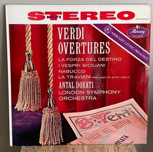 MERCURY LIVING PRESENCE SR90156 VERDI OVERTURES NEAR MINT - Picture 1 of 4