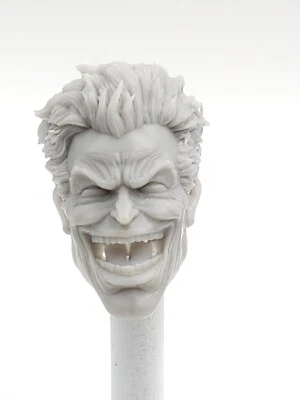 Cabezal de bromista de risa impreso en 3D 1:10 7" MARVEL LEGENDS MCFARLANE DC MULTIVERSO  Foto 1 de 2