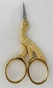 Tijeras Cigüeña Oro 3 1/2" - Imagen 1 de 3