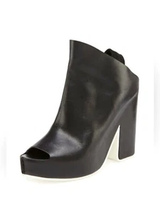 BALENCIAGA leather platform mule Black 40/9.5 - Picture 1 of 9