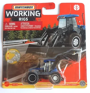 MATCHBOX WORKING RIGS - NEW HOLLAND BIODIRECTIONAL - MATTEL - Imagen 1 de 1