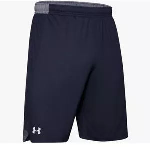 Under Armour Mens Locker 9In Short Navy 4XL NWT - Picture 1 of 8