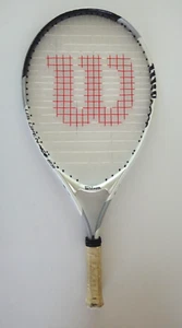 Wilson Tennis 4 Kids US Open WRT22090U 23" Long 3-5/8" Grip 99 in² White Racket - Picture 1 of 7