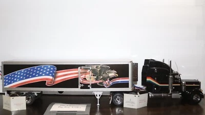 Franklin Mint Peterbilt Big Rig Semi Model 379 Ultimate Big Rig Trailer A+ - Image 1 of 4