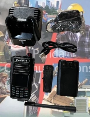 X7DPlus by PandaPTT PoC+VHF/UHF 1st YEAR SERVICE incl  Repeater + Scan USA Ship - Image 1 of 4