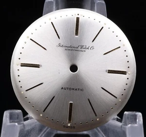 Vintage N.O.S IWC 29.7mm Silver Gold Baton Dial #508 - Picture 1 of 4