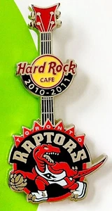 2010 - 2011 HARD ROCK CAFE TORONTO RAPTORS NBA LOGO GUITAR SERIES LE PIN - Bild 1 von 1