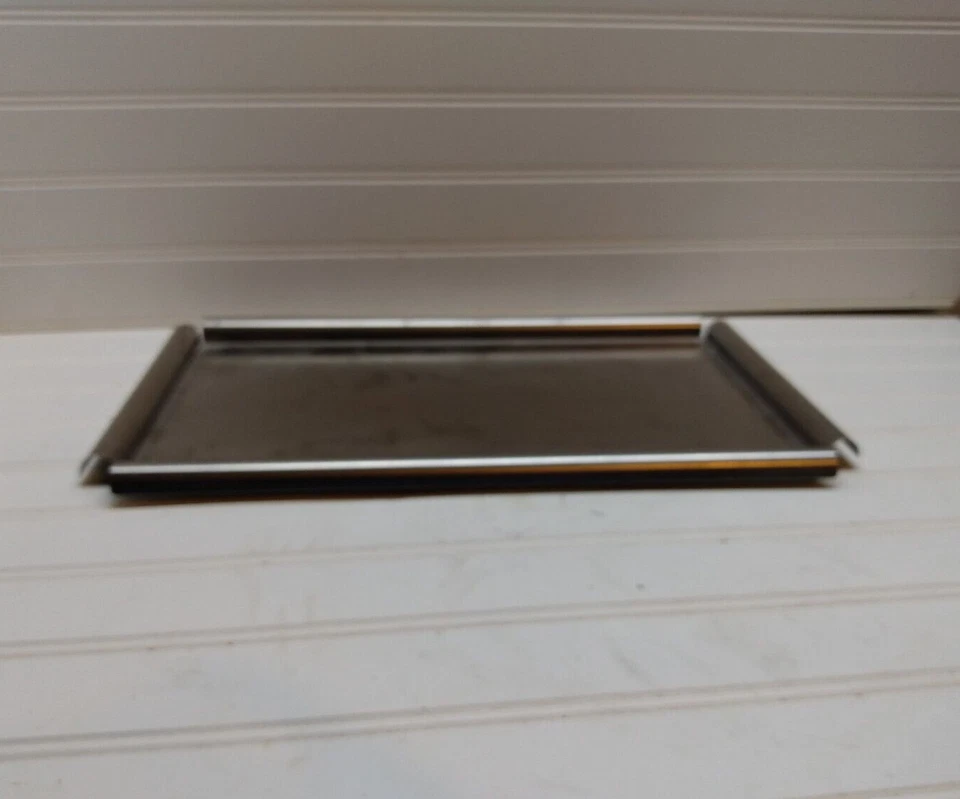 IKEA Tray Stainless Lunch Bread Sandwich Platter Server Plate Dish Size 15x9x.5 - Image 1 of 4
