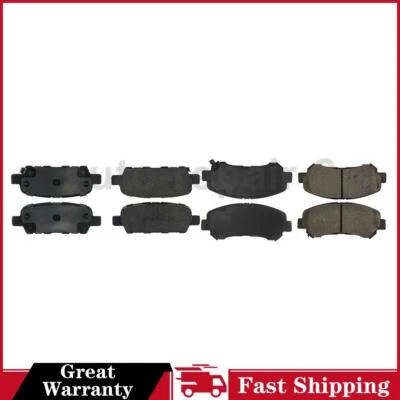 Juego de pastillas de freno de disco delanteras traseras para Nissan Rogue Centric 2008~2017 Foto 1 de 4