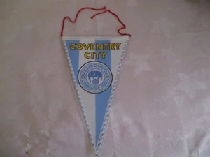 Coventry City Original 70iger Jahre Wimpel "Coventry City F.C. Wappen" Neu - Bild 1 von 3