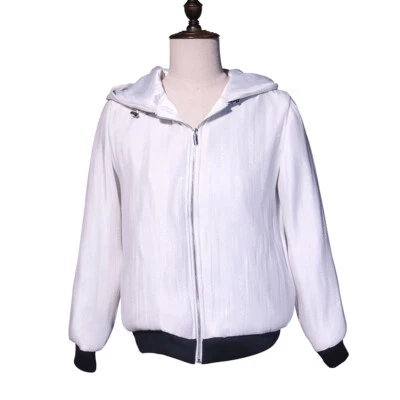 Men LED Hoodies Optic Fiber Hooded Jacket Party App Control RGB Lights Costume - Image 1 of 4
