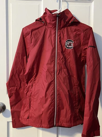 Columbia Women's Jacket University of South Carolina Gamecock Size Small Maroon Cover