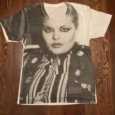 Camisa Fotográfica Punk De Colección Gary Leonard Fotografía Nueva Ola Rara Única La Foto 1 de 4