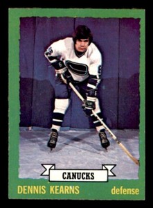 1973 OPC O-Pee-Chee Hockey #162 Dennis Kearns NM