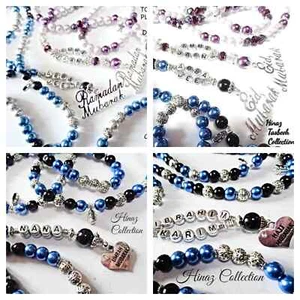 TASBEEH HAJJ PERSONALIZADO, UMRAH, EID, RAMADÁN MUBARAK TASBIH, REGALOS, CUENTAS DE ORACIÓN - Imagen 1 de 7
