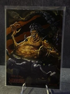 2023 Fleer Ultra Marvel Wolverine Mojo Orange Foil /25 #91 - Picture 1 of 2